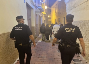 El índice de criminalidad en Petrer desciende un 21,2% durante el primer semestre de 2024
