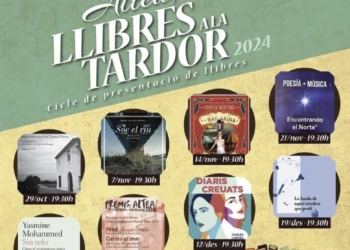Llega “Llibres a la Tardor” con la presentación de nueve obras