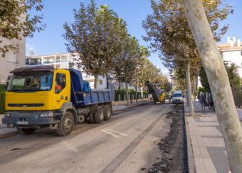Reasfaltado de algunos viales de l’Albir
