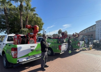 Presentada la nueva flota del servicio integral de control de plagas, desratización, desinsectación y desinfección