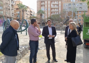 Las obras de reforma de la plaza de San Blas avanzan a gran ritmo