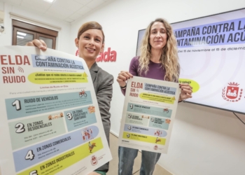 Elda pone en marcha una campaña de sensibilización contra la contaminación acústica