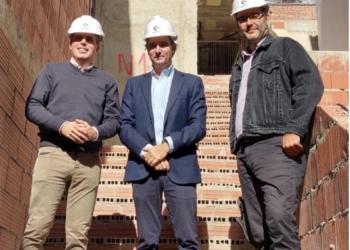 Alicante retoma las obras de las 15 viviendas para alquiler joven en el Portón