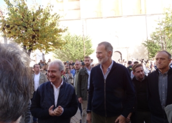 Los Reyes de España muestran su apoyo a los utielanos damnificados por la DANA