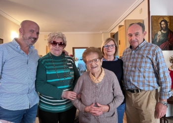 Amparo Biosca, más de un siglo en pleno centro viendo cambiar la ciudad