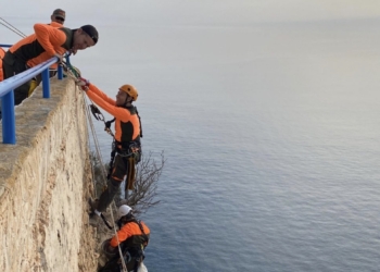 El próximo lunes se va a cerrar el camino al Faro de l’Albir por la realización de trabajos forestales