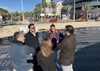 Comienzan las obras de reparación de la fuente ornamental de Altabix