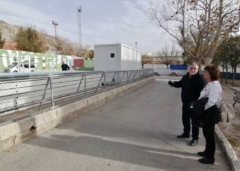 El Colegio Santa Teresa recibe los módulos prefabricados para sus aulas provisionales
