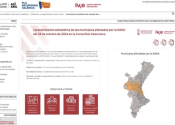 La Generalitat realiza una caracterización estadística de los municipios afectados por la riada para seguir sus indicadores sociales y económicos en el futuro