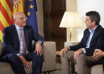 Carlos Mazón avanza que la Generalitat y Banco Sabadell estudian nuevas líneas de ayuda a los afectados por las riadas