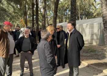 El huerto urbano de Travalón cuenta con 209 parcelas para incentivar el cultivo entre los vecinos