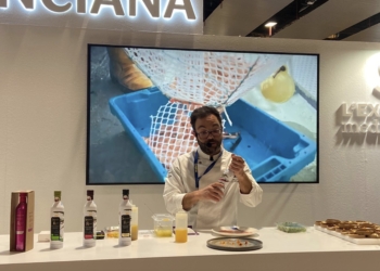 Los carpaccios de mariscos de Santa Pola sorprenden en Madrid Fusión