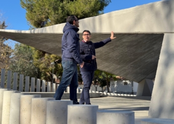 El Ayuntamiento recupera el Paraboloide Hiperbólico tras un proceso de restauración para poner en valor la singular estructura arquitectónica