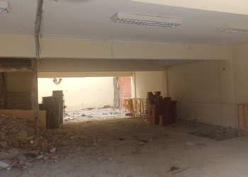 Avanzan las obras en el Casal de la Festa de San Vicente del Raspeig