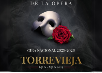 El «Fantasma de la Ópera» brillará en Torrevieja el próximo mes de junio