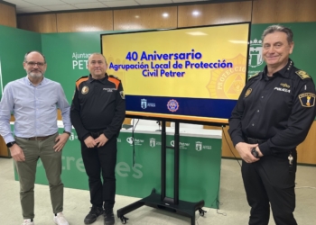 Protección Civil de Petrer celebra su 40 aniversario con un homenaje a su labor solidaria