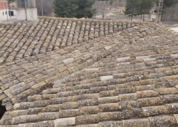 Servicios arregla las filtraciones de agua en la cúpula del Santuario de Las Virtudes