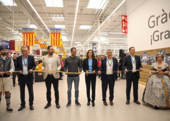 Reabre el Carrefour de Alfafar «en tiempo récord»