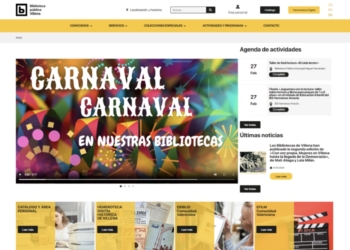 La web de las Bibliotecas Municipales de Villena registró un incremento del tráfico de usuarios del 52% en 2024