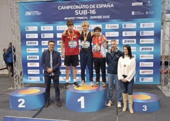 Andrei Shevchenko gana el oro nacional en pértiga sub 16