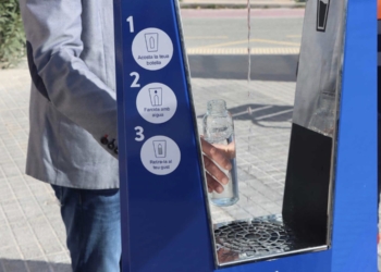 Benidorm ensaya un proyecto piloto para instalar fuentes de agua potable refrigerada en el municipio