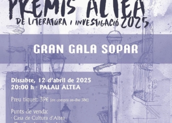 Los Premis Altea vuelven a erigirse como referente de las letras valencianas contemporáneas