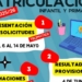 El 6 de mayo se inicia el proceso de admisión en Infantil y Primaria