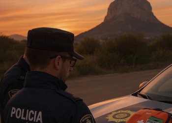 La rápida actuación de un policía local de Xàbia, pone a salvo a un bebé de 16 meses