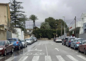 Benidorm concurre a una convocatoria de la Diputación para ampliar la red de pluviales de la partida Almafrá y evitar inundaciones