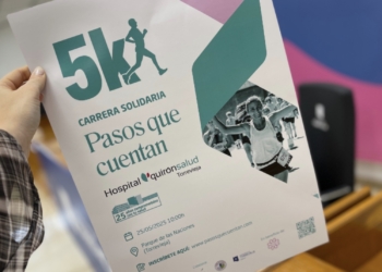 La Carrera Solidaria «5K pasos que cuentan» Quirónsalud a beneficio de AFECÁNCER, se celebra el 25 de mayo
