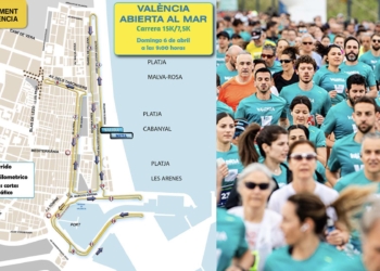 Las carreras 15k y 7,5k ‘València Abierta al Mar’ recorren La Marina y Poblats Marítims este domingo