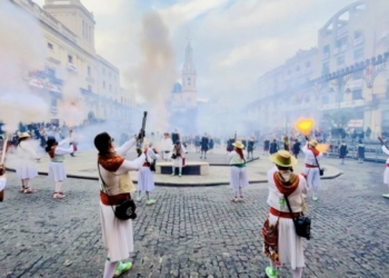 La Asociación de San Jorge repartirá 2.898 kg de pólvora para el Alardo