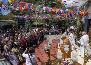 L’Alfàs del Pi, La Nucía y Altea celebraron ayer el Día de Sant Vicent en la ermita del Captivador