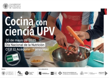 El taller “Cocinando con ciencia” se celebrará en el CEIP El Acequión