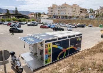 L’Alfàs reubica el ecoparque móvil de los viernes en las inmediaciones del parking de La Bolleta