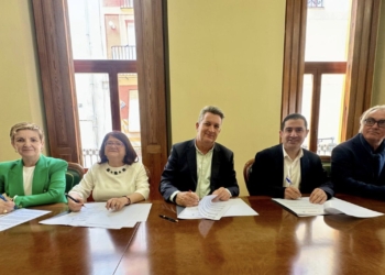 Generalitat, Ayuntamiento y la Cámara de Comercio de Alcoy firman un protocolo para el desarrollo del parque empresarial Sud