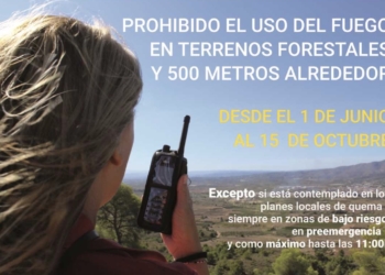 La Nucía recuerda la prohibición de quemas agrícolas del 1 de junio al 15 de octubre