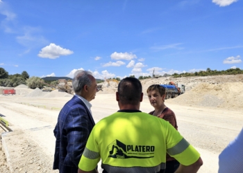 Marián Cano visita Utiel para conocer el proceso de reconstrucción tras la riada