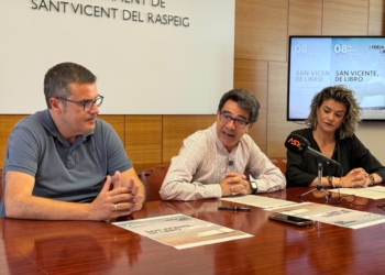 El Ayuntamiento de San Vicente del Raspeig impulsa la primera Feria del libro en el municipio de la mano de autores y librerías locales