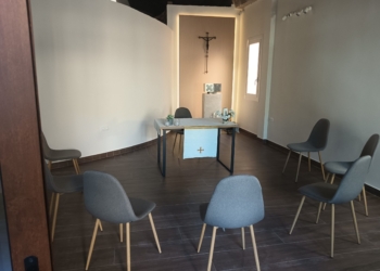 Hablando con los jesuitas de Alicante, orden que era la del papa Francisco