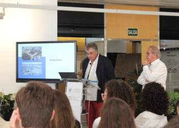 Santa Pola presenta en Valencia la regeneración de Vatasa y la cantera seleccionada para el concurso de ideas EUROPAN 18