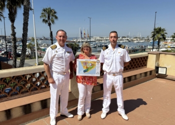 El Instituto Hidrográfico de la Marina actualiza la cartografía de la bahía y el puerto de Santa Pola