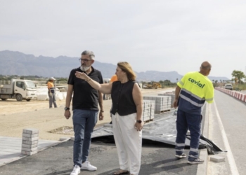 Avanzan las obras de modernización del Camí Vell d’Altea