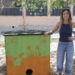 Los artistas eldenses Noba41 y Taone decoran las casetas de las colonias felinas de la ciudad para convertirlas en obras de arte urbano
