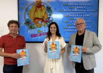 Camela, Melody, Boza o Marina Reche se dan cita en Elche en los conciertos de Nits de Festa 2025