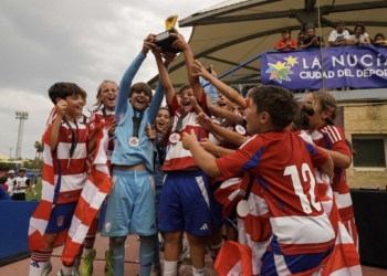 Granada fue el doble campeón del III CFLN World Cup de fútbol base