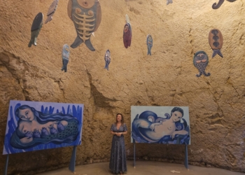 La exposición “Sirenas” de Sómnica Bernabeu inaugura en los Pozos de Garrigós