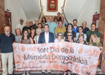 Elda aprueba una moción para declarar el 16 de noviembre como Día de la Memoria Democrática en la ciudad