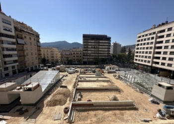 El Ayuntamiento recibe parcialmente con reparos la obra del parking de La Rosaleda