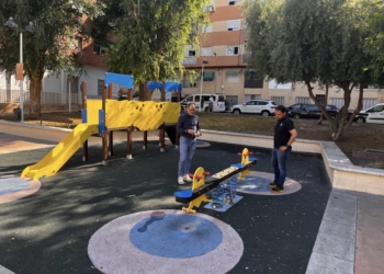 Nueva inversión de mejora en el barrio de La Frontera con la adecuación del parque junto al Centro Social Juan Millá